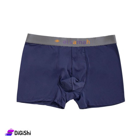 Al Samah Men's Lycra Boxer - Dark Blue