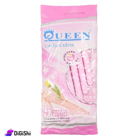 QUEEN Lady Extra Women's Razor Set