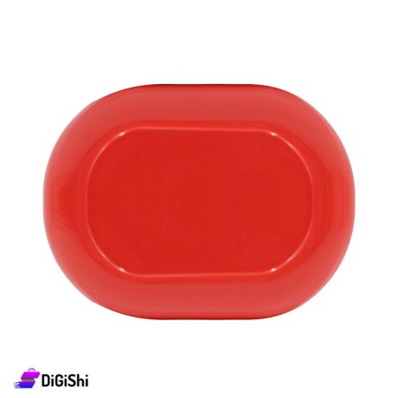 Plastic Soap Box- Red