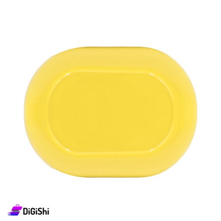 Plastic Soap Box- Mustard