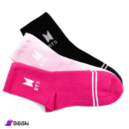 Al Samah Set Of BTS Women Socks - 3 Pairs