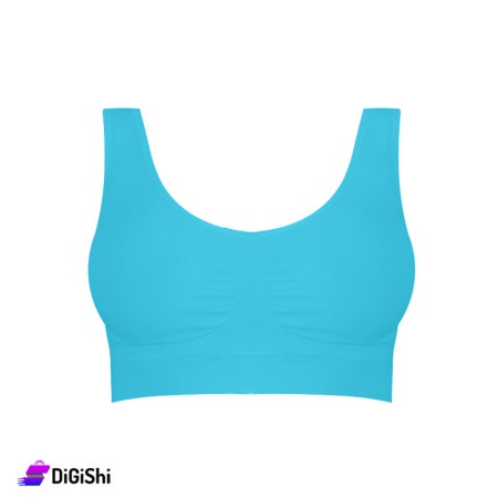 Al Samah Double Padded Sport Bra  - Turquoise
