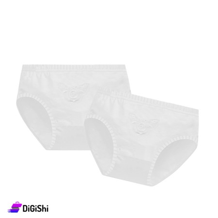 Al Samah Girls Cotton Two Slips Size from 5 to 8 Years Old