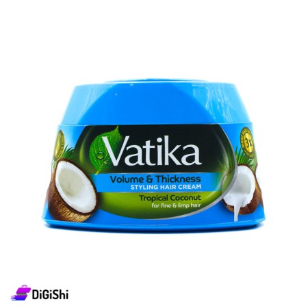 كريم تصفيف الشعر Vatika بخلاصة جوز الهند
