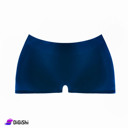 Al Samah Women's Lycra Boxer With A Print - Dark Blue