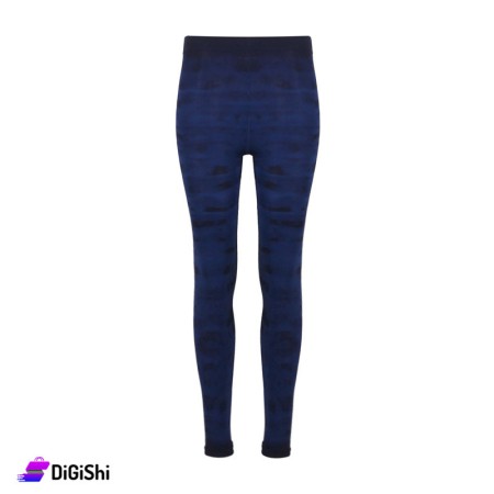 Al Samah Women's RUBY Leggings - Black 30 & Indigo
