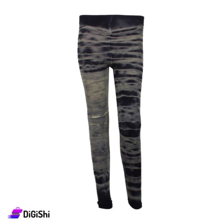 Al Samah Women's RUBY Leggings - Black 30 & Kiwi