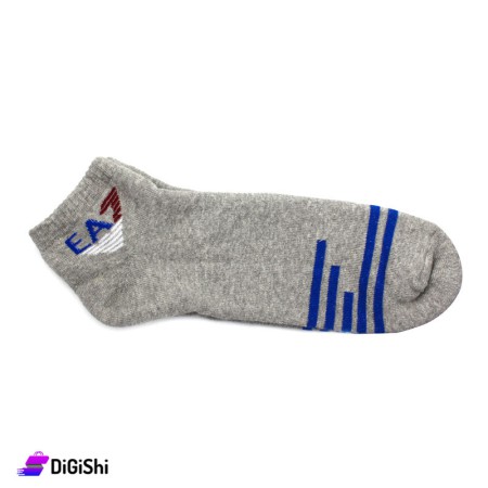 Al Samah Teenager's Toweled Socks - Light Gray