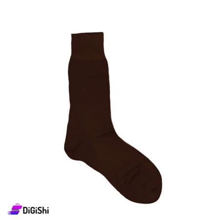 جوارب طويلة رجالية مرسيليزيه السماح - بني