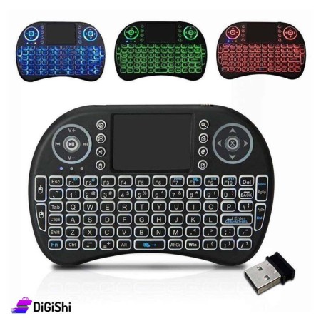 Wireless Mini Keyboard & Integrated Smart Touchpad