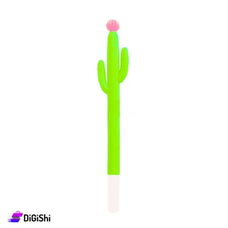 Aloe Vera Black Ink Pen - Light Green