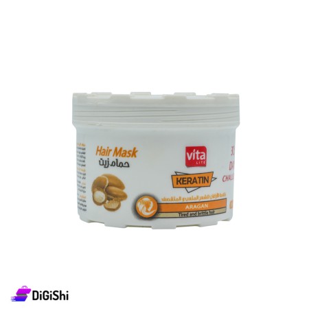 Vita LITE Hair Mask With Aragan For Tired & Brittle hair - 500 ml