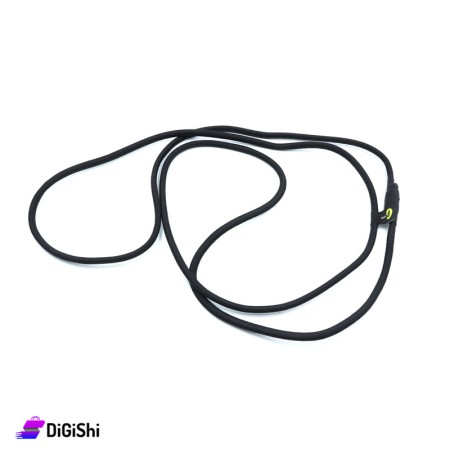 Fitness Group Syria 4007 Rubber Gym Rope - Black