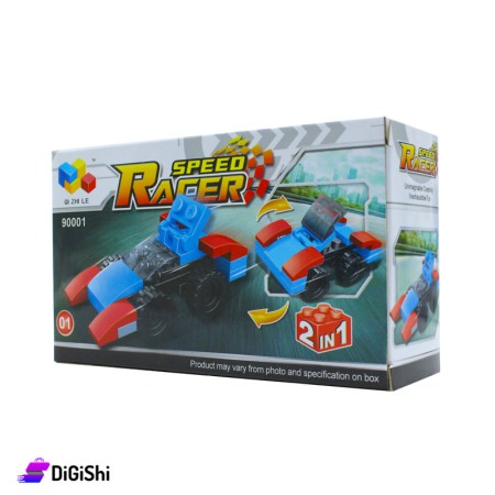 Speed Racer Car Lego Game - Blue & Red