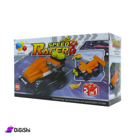Speed Racer Car Lego Game - Orange