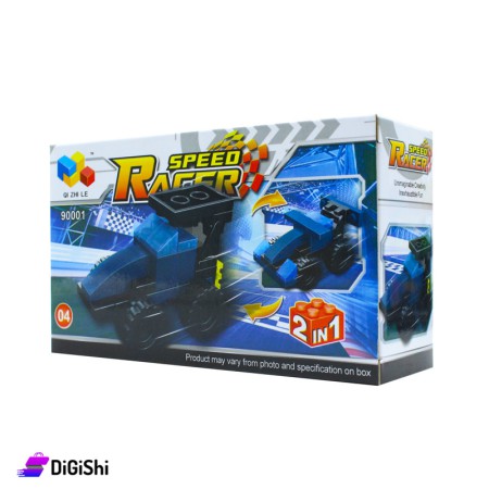 Speed Racer Car Lego Game - Blue & Black