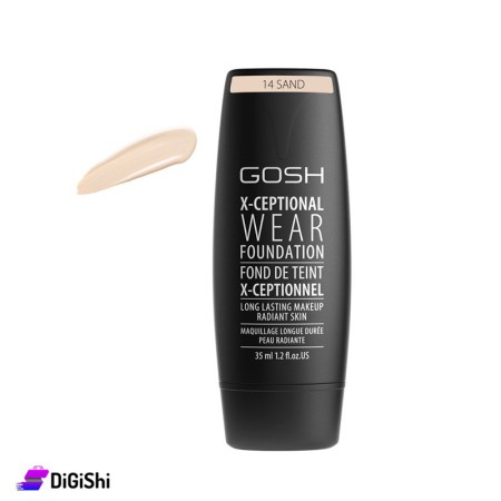 كريم أساس GOSH X-CEPTIONAL WEAR Light-reflecting Foundation