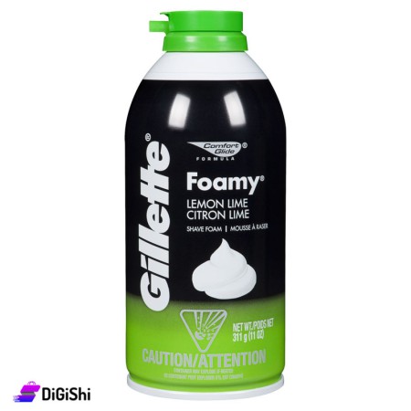 Gillette Comfort Glide Lemon Lime Shave Foam