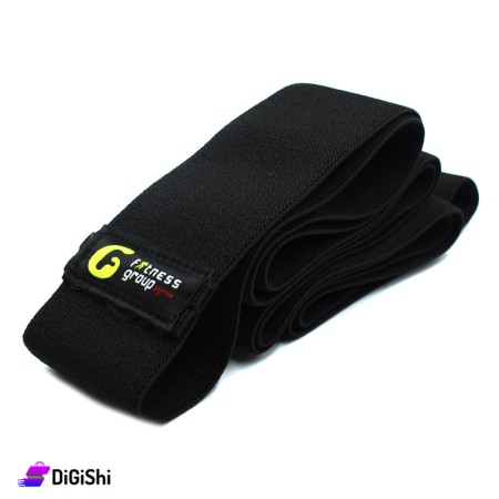 Fitness Group Syria 1005 Long Stretching Strap - Black