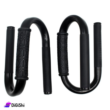 Fitness Group Syria 5005 Pair of Push-Up Grips - Black
