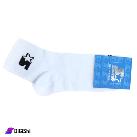 STARTER Men Cotton Socks - White