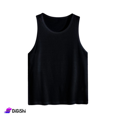 Al Samah Men's Lycra Tank Top - Black