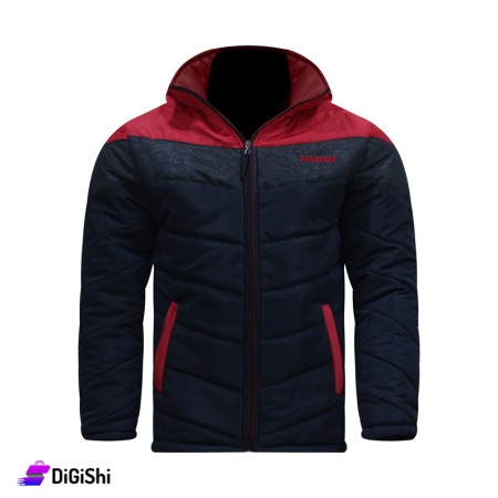 أنوراك رجالي بوليستر ضد الماء مع طاقية STARTER - كحلي