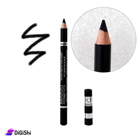 قلم تحديد العين MAKKI Waterline Kohl - 01 Carbon Black