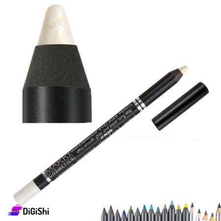 MAKKI Waterproof eyeliner pencil - 17 Pearl