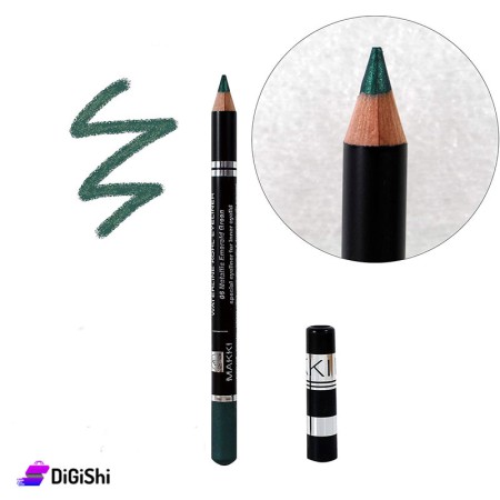 MAKKI Waterline Kohl Eyeliner - 06 Metallic Emerald Green