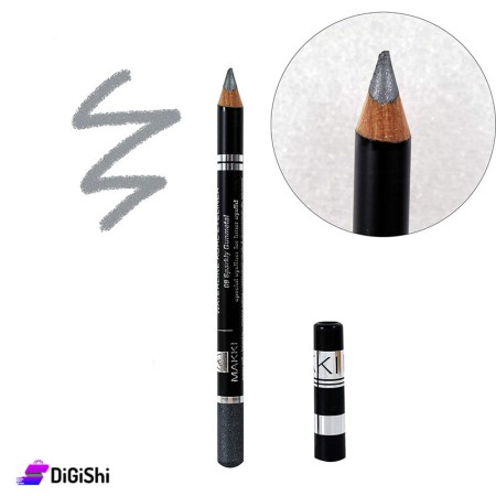 MAKKI Waterline Kohl Eyeliner - 09 Sparkly Gunmetal