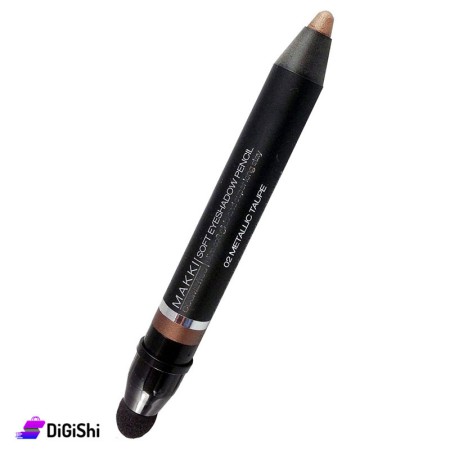 قلم ظل عيون MAKKI Soft - 02 Metallic Taupe