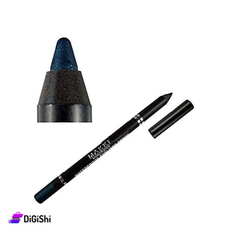 MAKKI Waterproof eyeliner pencil - Shimmery Charcoal Blue