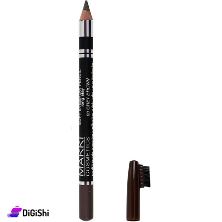 قلم حواجب MAKKI Soft - 03 Grey Brown