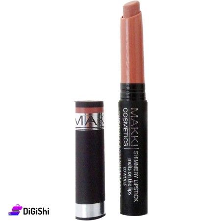 MAKKI Shimmery Lipstick - 02 Nude