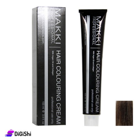 MAKKI Hair Coloring Cream - Dark Beige 6.32