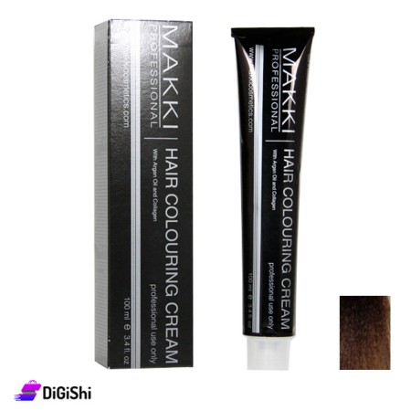 MAKKI Hair Coloring Cream - Medium Blonde PURE 7.77
