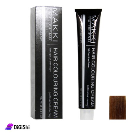 MAKKI Hair Coloring Cream - Medium Golden Blonde 7.3