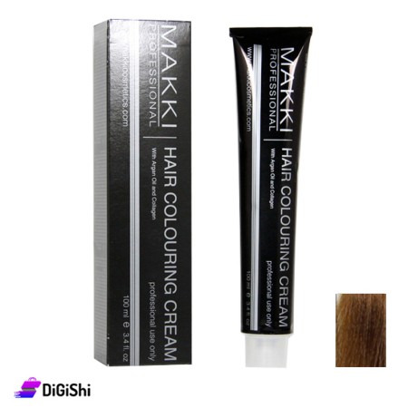 MAKKI Hair Coloring Cream - Medium Blonde 7.0