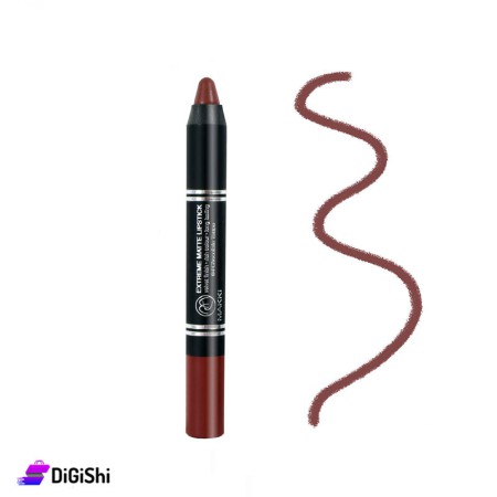 حمرة شفاه MAKKI Extreme Matte - 04 ChocolateTaupe