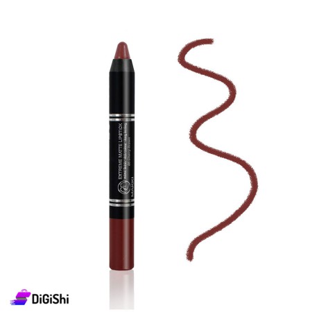 حمرة شفاه MAKKI Extreme Matte - 05 Cherry Brown