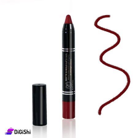 حمرة شفاه MAKKI Matte and Bold - 01 Midnight Cherry