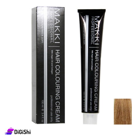 MAKKI Hair Coloring Cream - Light Blonde 8.0