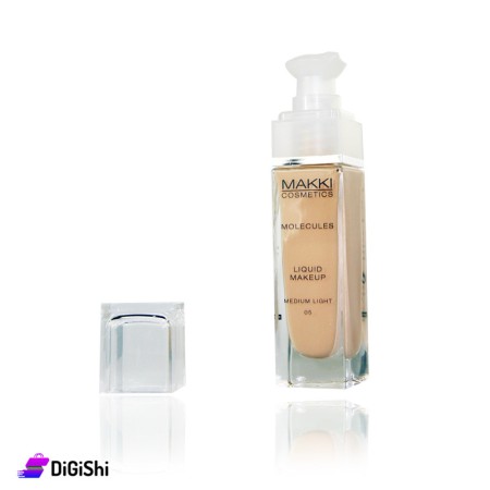 كريم أساس سائل MAKKI Molecules Liquid Makeup - إضاءة متوسطة درجة 05