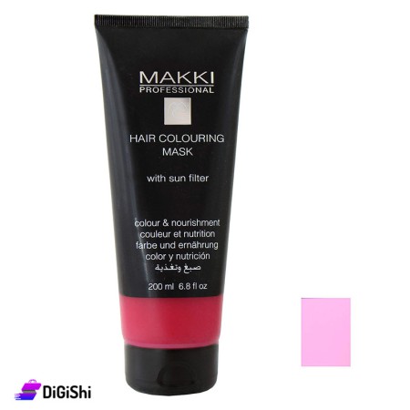 ماسك تلوين الشعر غير دائم Makki - Bubble Gum