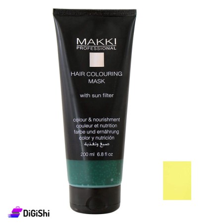 MAKKI Semi Hair Colouring Mask - Lemon
