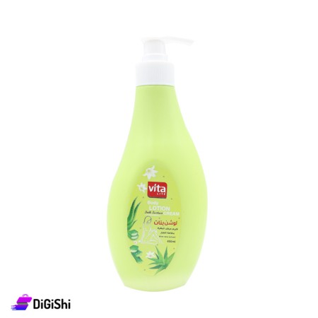 Vita Lite Body Lotion Cream with Aloe Vera Extract - 450 ml