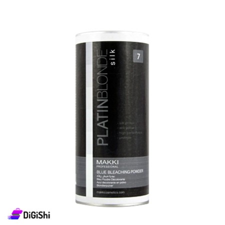بودرة ميش زرقاء 500 غ Makki Blue Hair Bleaching Powder Box