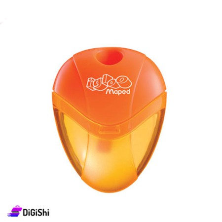 Maped Manual Pencil Triangled Sharpener - Orange