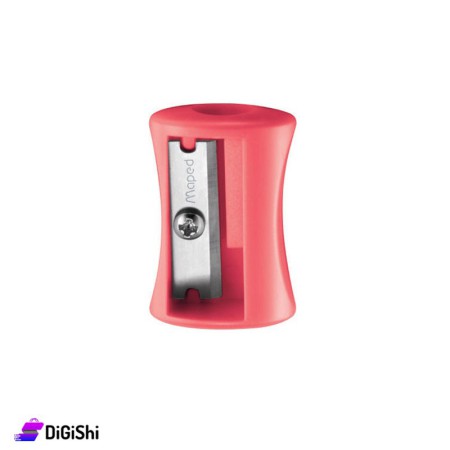Maped Manual Pencil Plasitc Sharpener - Red